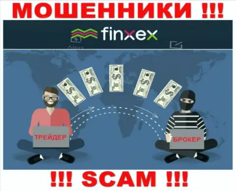 Финксекс - это настоящие мошенники !!! Выманивают финансовые средства у биржевых игроков хитрым образом