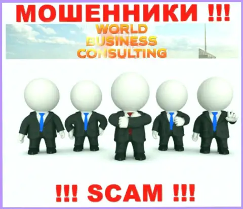 У интернет-мошенников World Business Consulting неизвестны начальники - отожмут финансовые активы, подавать жалобу будет не на кого
