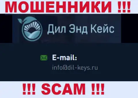 Рискованно связываться с интернет-кидалами Dil-Keys Ru, и через их е-майл - жулики