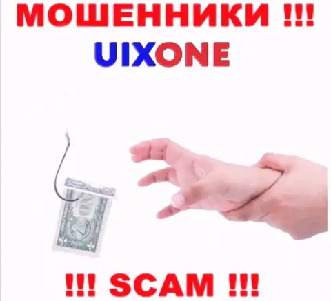 Весьма рискованно соглашаться сотрудничать с интернет мошенниками Uix One, прикарманят финансовые средства