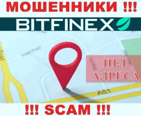 Ворюги Bitfinex не показывают юридический адрес регистрации компании - это ЖУЛИКИ !!!