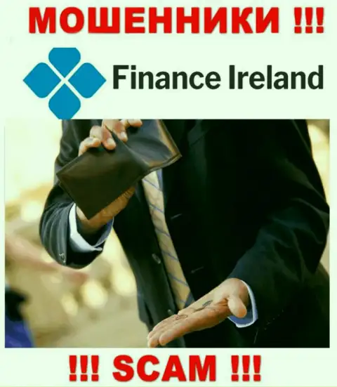 Работа с интернет мошенниками Finance Ireland - это один большой риск, поскольку каждое их слово лишь сплошной лохотрон