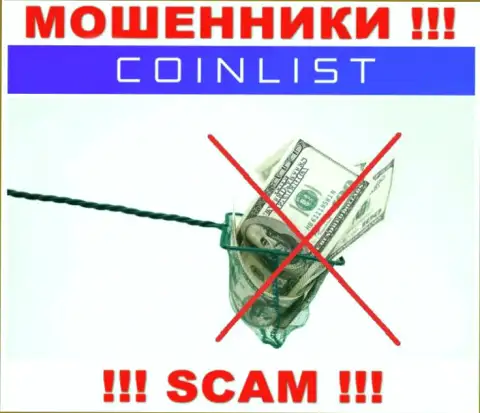 Невозможно вернуть назад финансовые средства из брокерской конторы CoinList, исходя из этого ни рубля дополнительно отправлять не рекомендуем