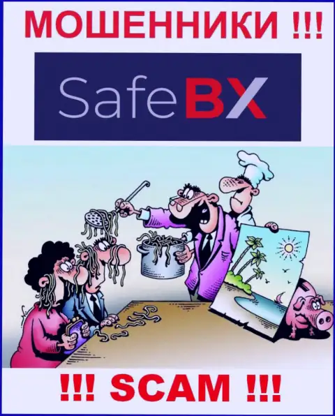 Пользуясь доверчивостью людей, SafeBX затягивают жертв в свой разводняк