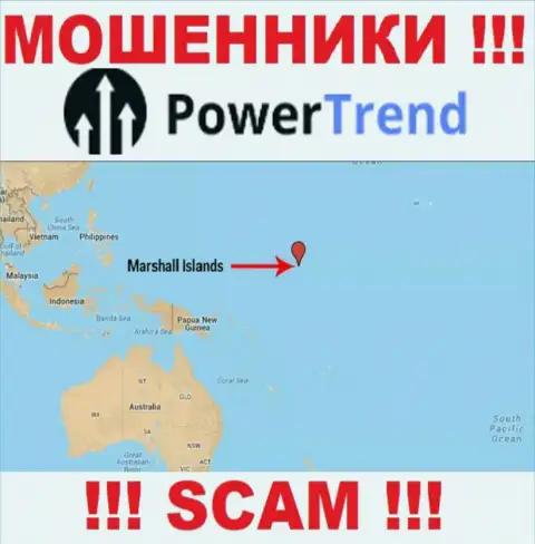 Контора Power Trend зарегистрирована в офшоре, на территории - Маршалловы острова