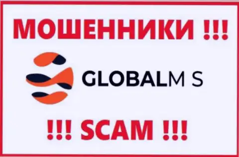 Логотип ЛОХОТРОНЩИКА GlobalM-S Com