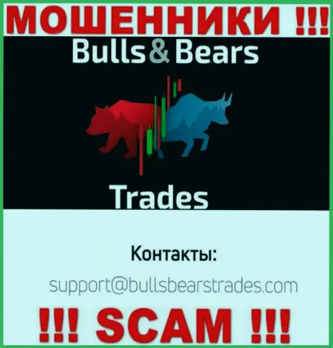 Не советуем связываться через е-мейл с организацией BullsBearsTrades - это РАЗВОДИЛЫ !!!