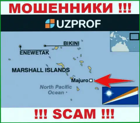 Пустили корни мошенники Юз Проф в оффшорной зоне  - Маджуро, республика Маршалловы острова, осторожно !!!