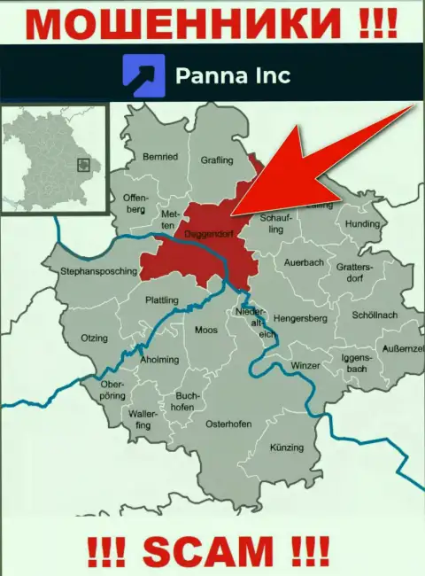 PannaInc Com решили не распространяться о своем реальном адресе