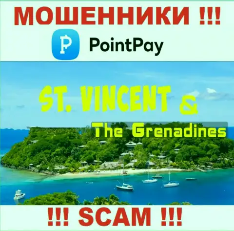 Поинт Пай сообщили на своем сайте свое место регистрации - на территории Kingstown, St. Vincent and the Grenadines