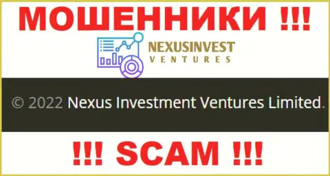 НексусИнвестКорп Ком это интернет кидалы, а владеет ими Nexus Investment Ventures Limited