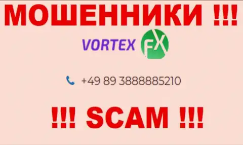 Вам начали звонить интернет мошенники Vortex FX с различных телефонных номеров ? Отсылайте их подальше
