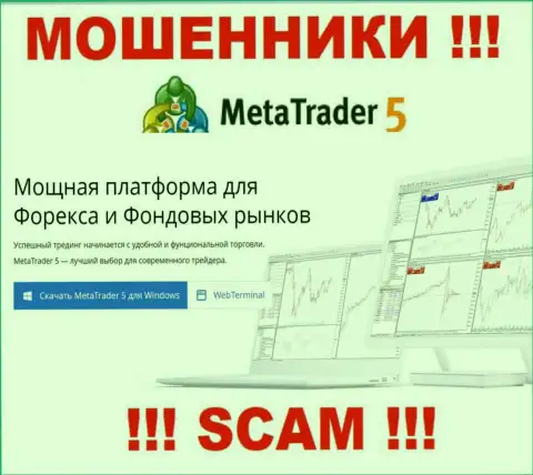 Meta Trader 5 заняты облапошиванием клиентов, прокручивая делишки в направлении Программа
