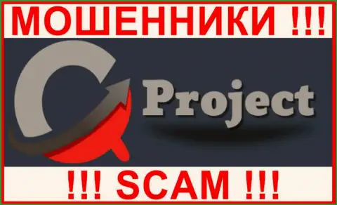 Логотип МОШЕННИКА QC-Project Com